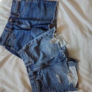 Girls size 12 Old Navy Jean shorts